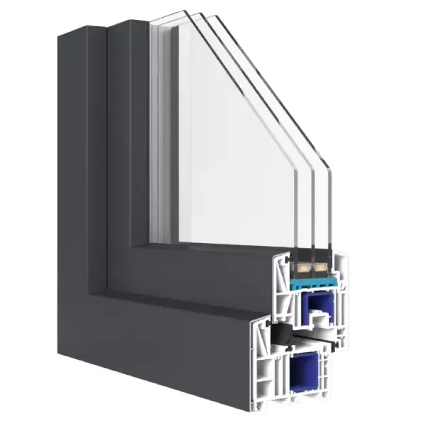 Ferestre din PVC cu geam termopan Salamander Timisoara